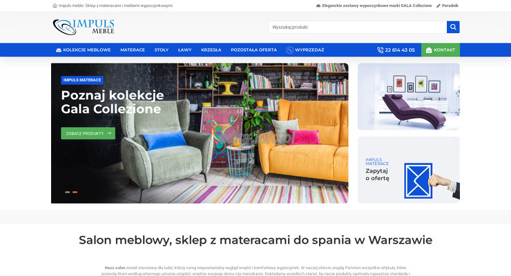 impuls-meble wygląd strony