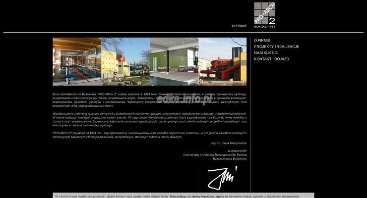 biuro-architektoniczno-budowlane-pro-arch-2-sp-z-o-o wygląd strony