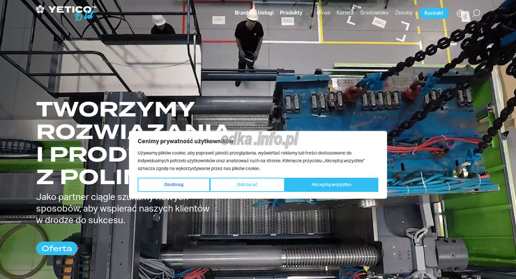 yetico-s-a wygląd strony