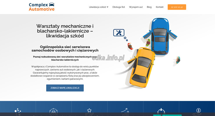 complex-automotive wygląd strony