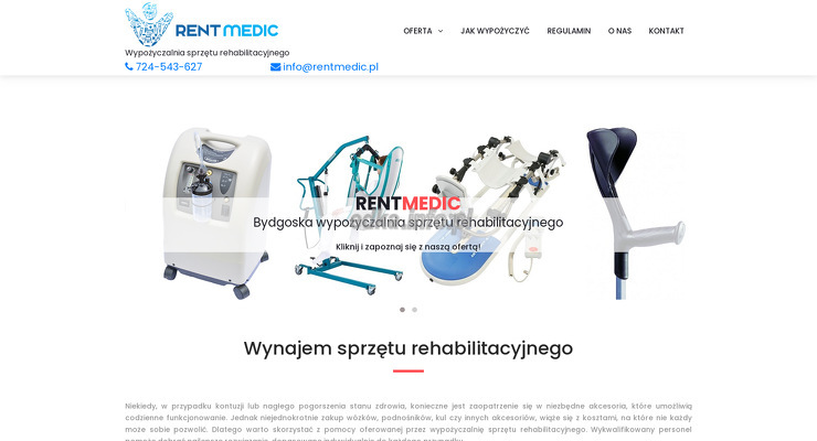 rentmedic-malgorzata-kozlowska wygląd strony