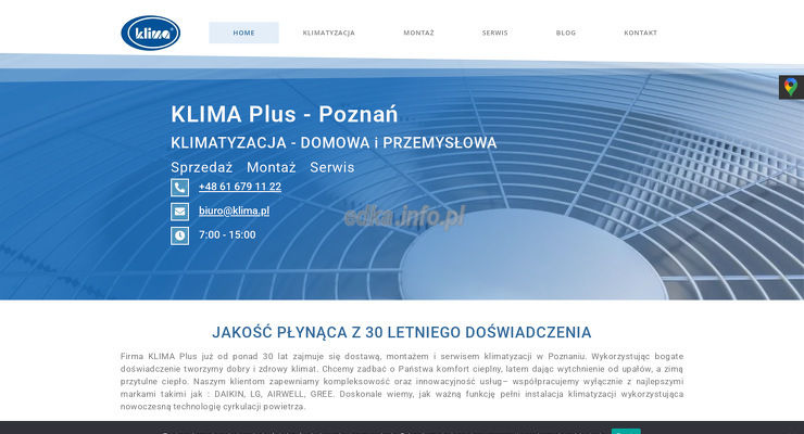 klima-plus-sp-z-o-o-s-k wygląd strony