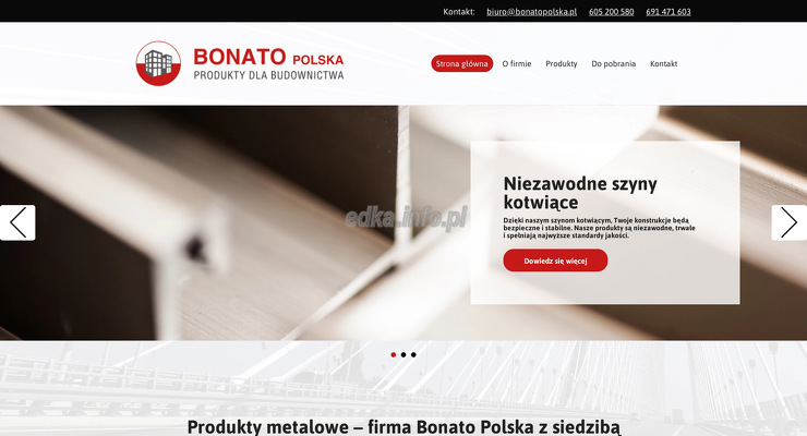 artur-popielski-bonato-polska wygląd strony