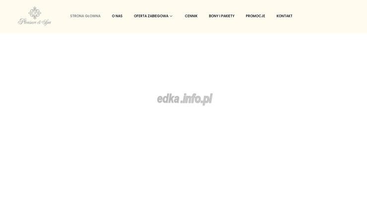 pleasure-spa wygląd strony