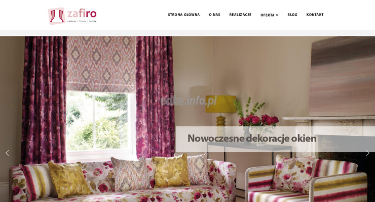 firma-handlowo-uslugowa-zafiro wygląd strony