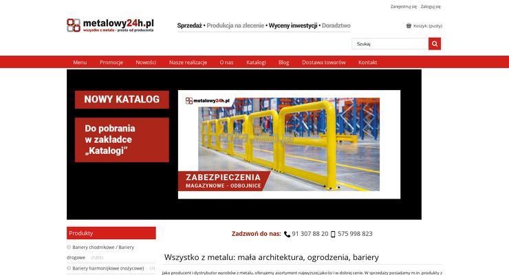 metalowy24h.pl strona WWW