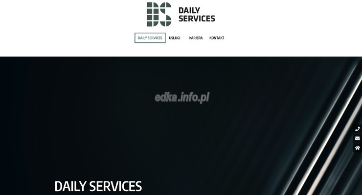 daily-services-sp-z-o-o wygląd strony