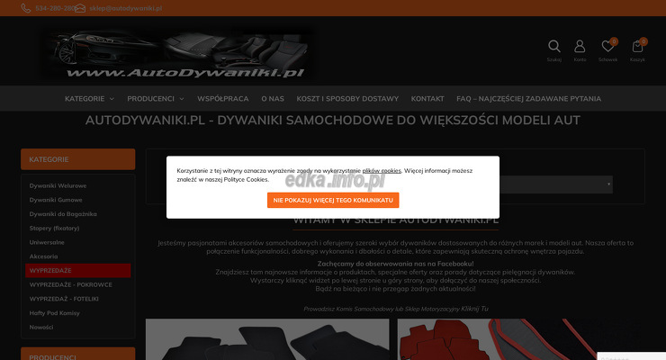 autodywaniki-pl-rafal-szczepanski wygląd strony